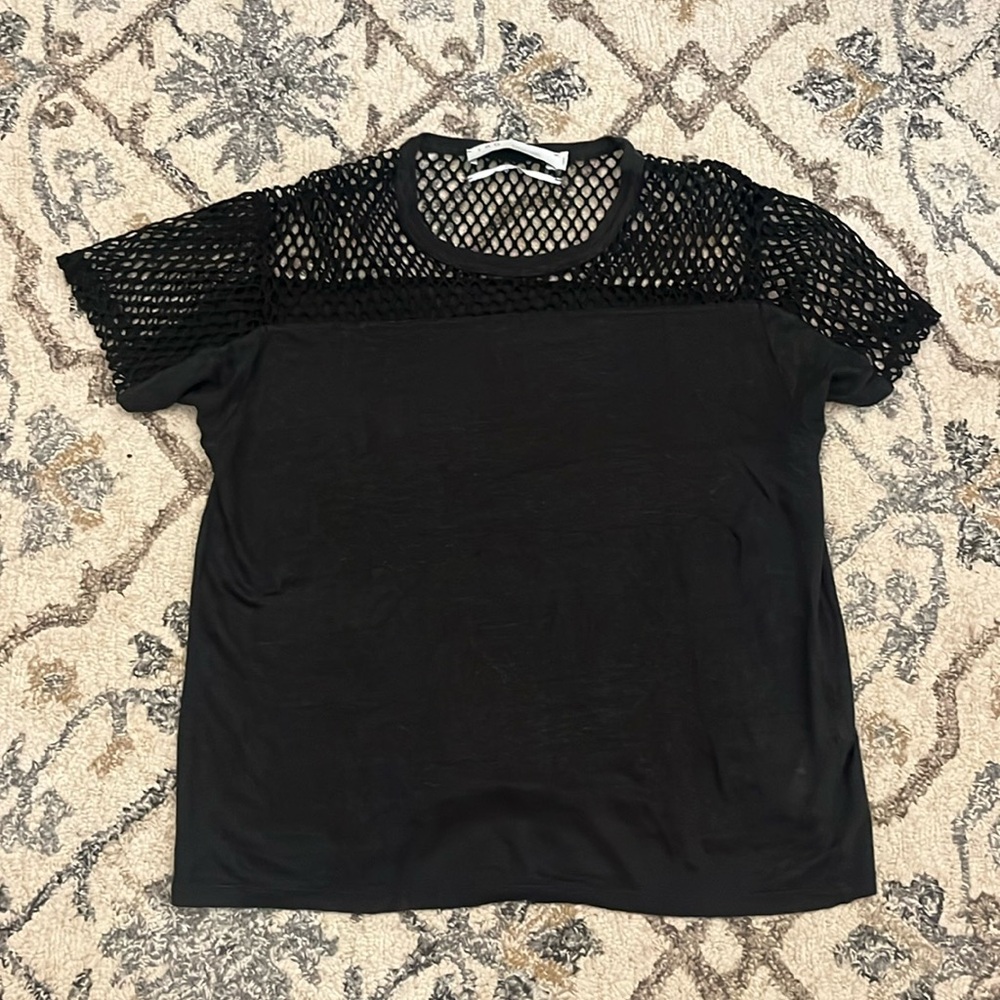 IRO mesh t shirt size L